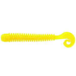 Мягк.приманки LureMax CHEEKY WORM 2,5''/6,25см, LSCW25-001 Chartreuse (10 шт.)