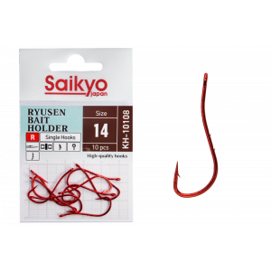 Крючки Saikyo KH-10108 R BN RYUSEN BAIT HOLDER №14 (10 шт.)