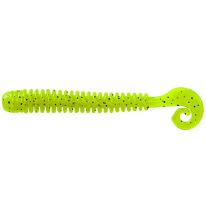 Мягк.приманки LureMax CHEEKY WORM 62,5 мм''/6,25см, LSCW25-10-002 Lime pepper (10 шт.)