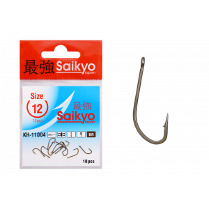 Крючки Saikyo KH-11004 Crystal BR  №12 (10шт)