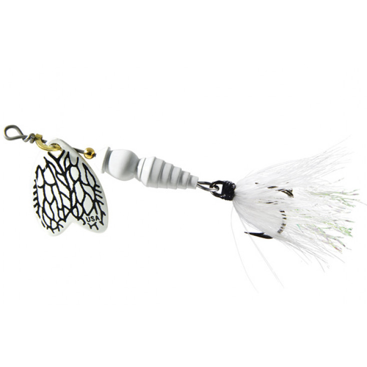 Блесна вращ. Mepps BUG, 0, White Miller