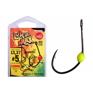 Крючки LureMax Trout LT37   # 5 Сombi (10шт)