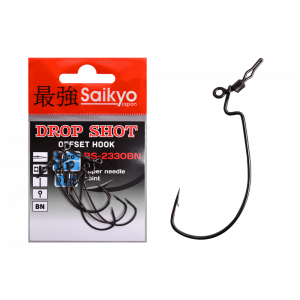 Крючки офсетные Saikyo BS-2330 Drop Shop
