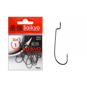 Крючки офсетные Saikyo BS-2311 O`Shaughnessy Worm